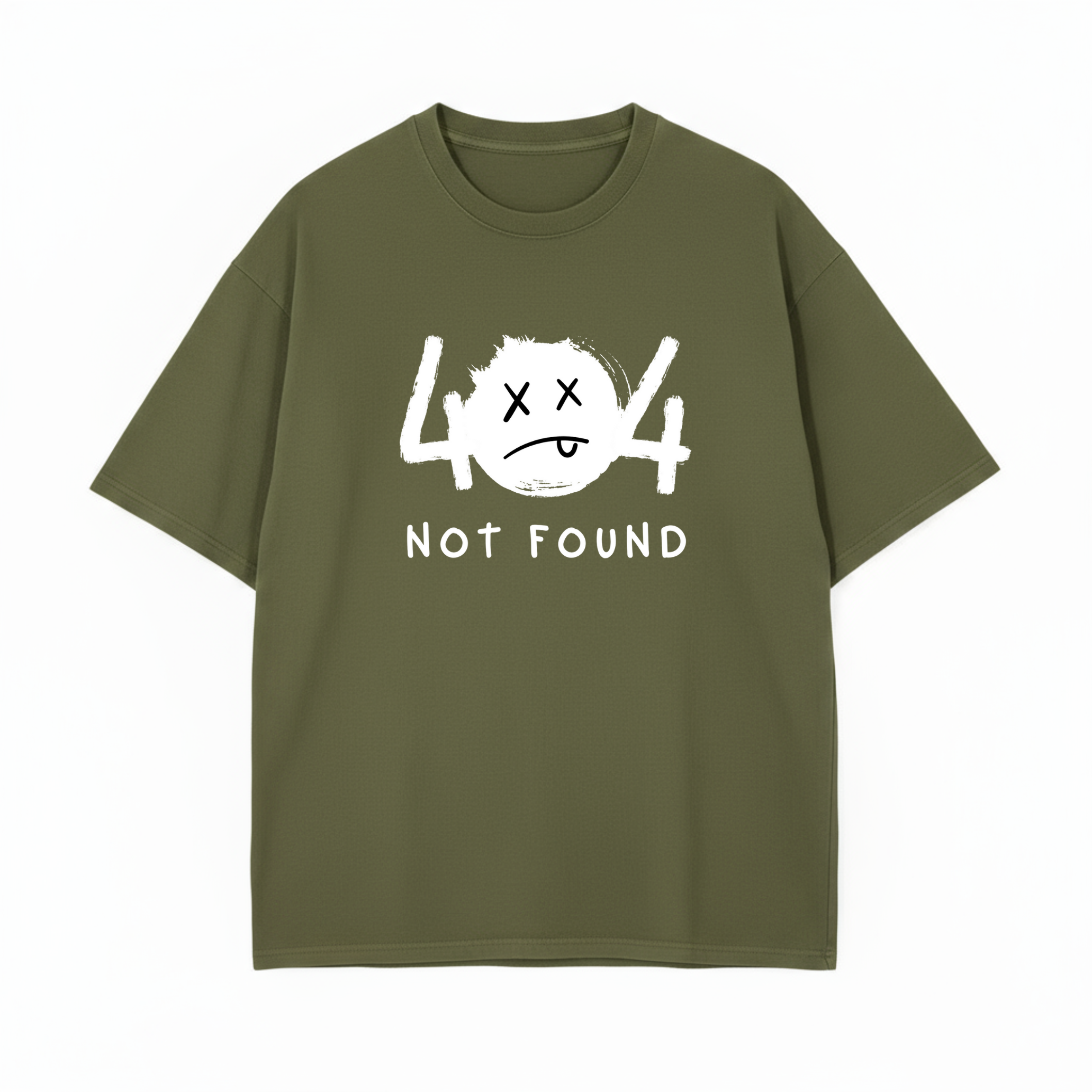 404 - Unisex Oversized T-Shirt Drop Shoulder