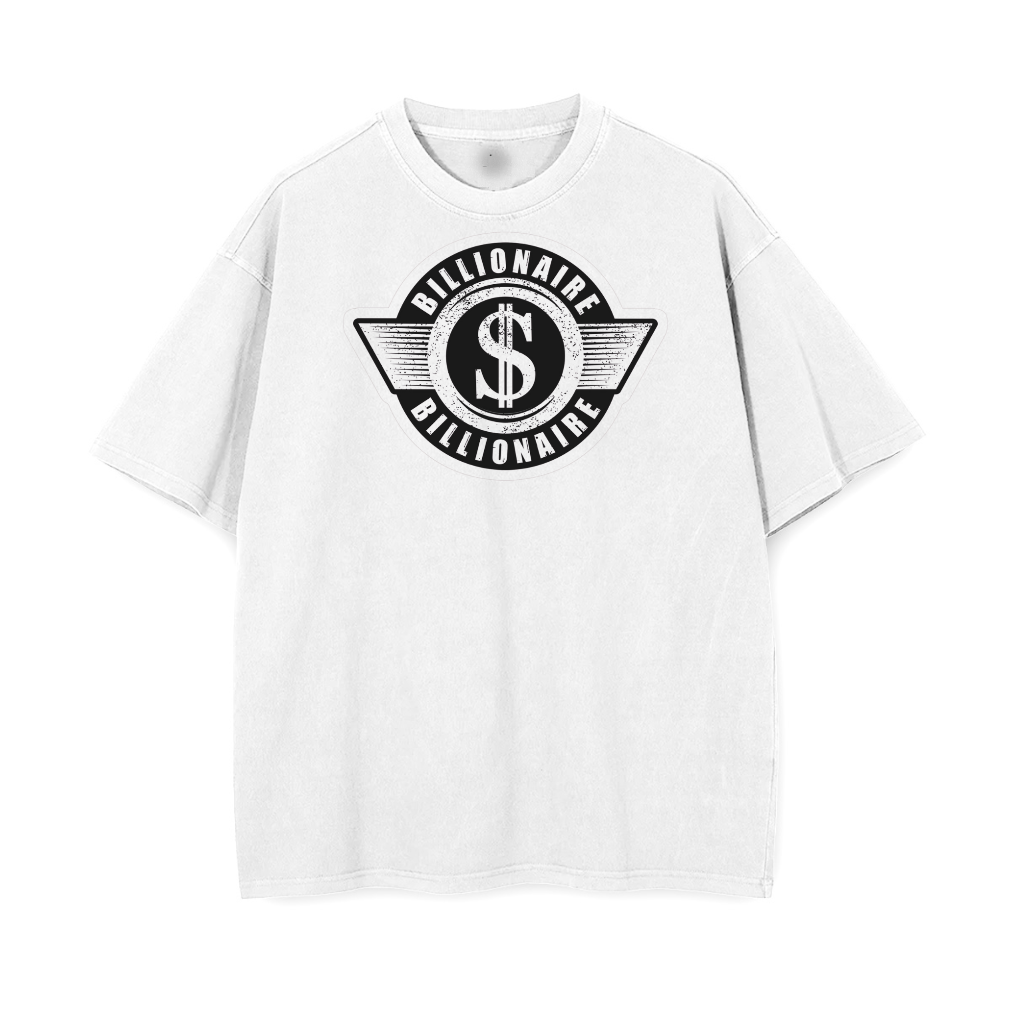 Billionaire : Unisex Oversized T-Shirt Drop Shoulder