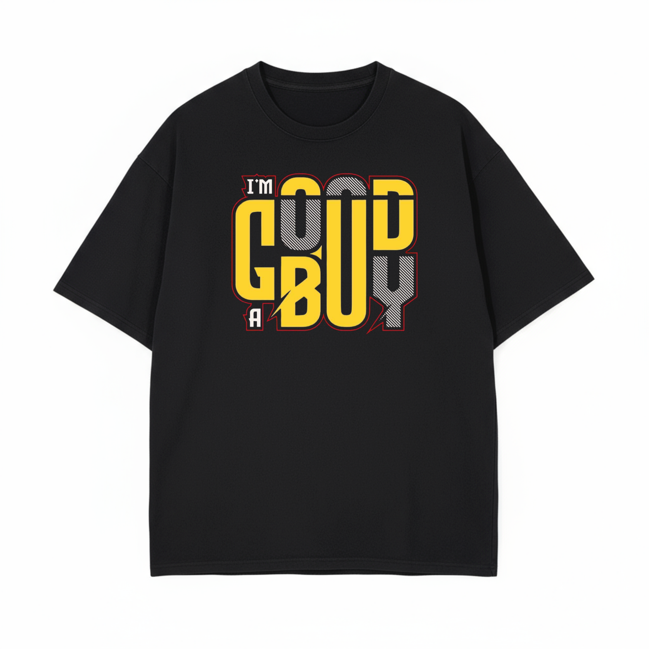 Im Good Boy: Unisex Oversized T-Shirt Drop Shoulder