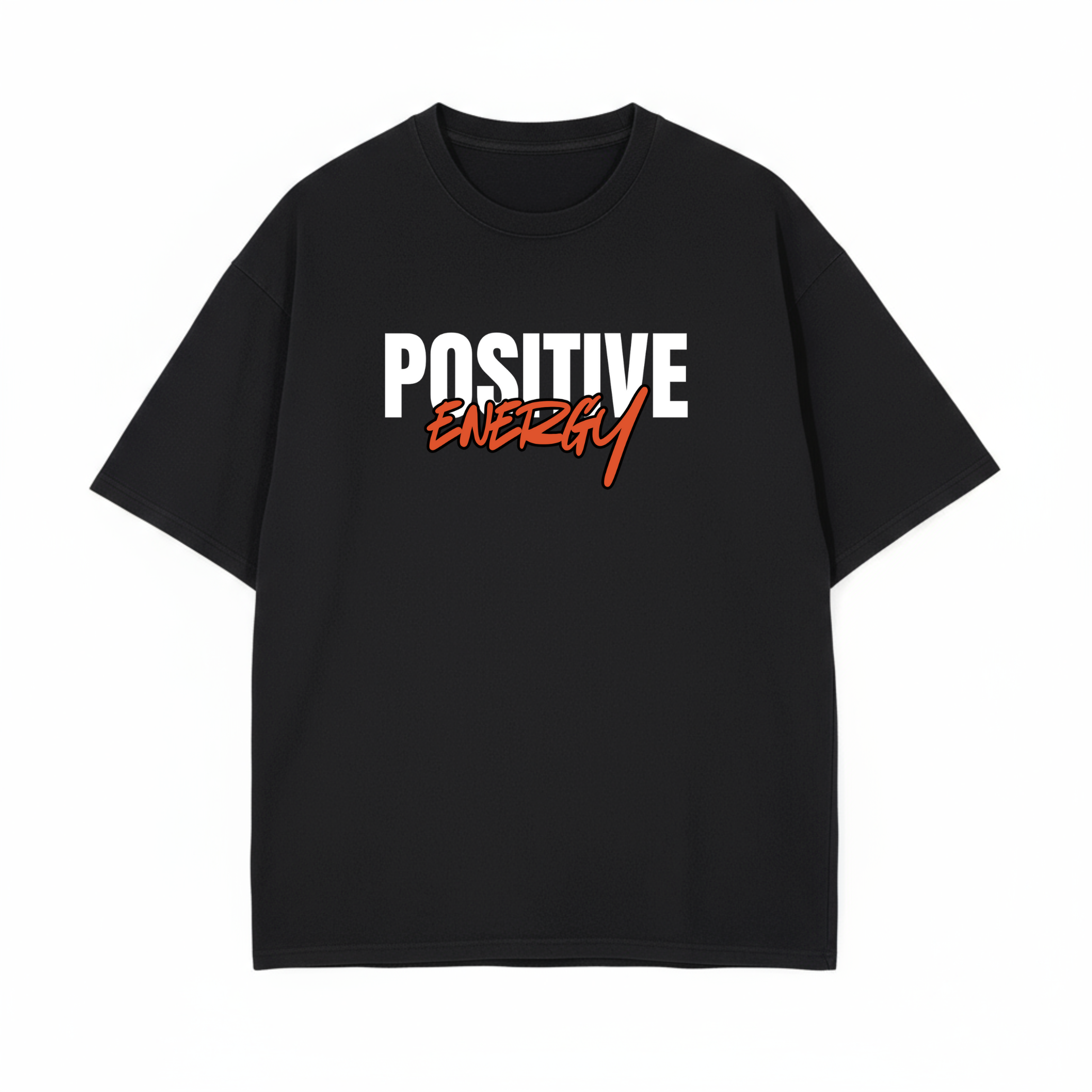 Positive Energy : Unisex Oversized T-Shirt Drop Shoulder