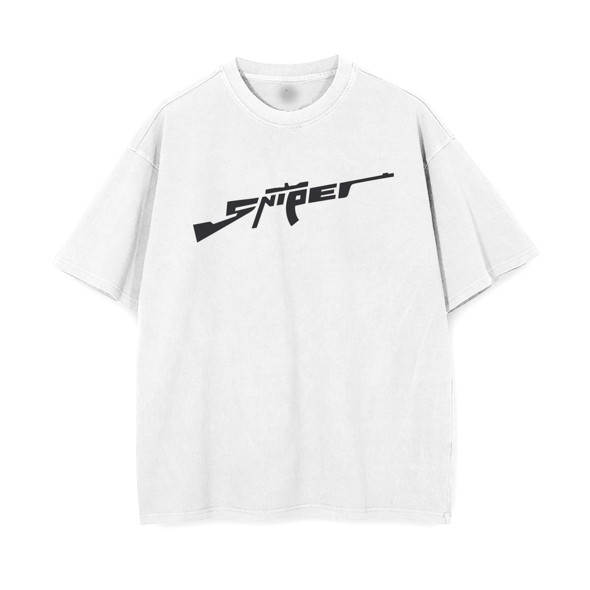 Sniper - Unisex Oversized T-Shirt Drop Shoulder